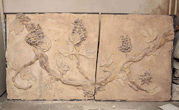 Вајарски бетон, рељеф  200цмx100цм,2007г.