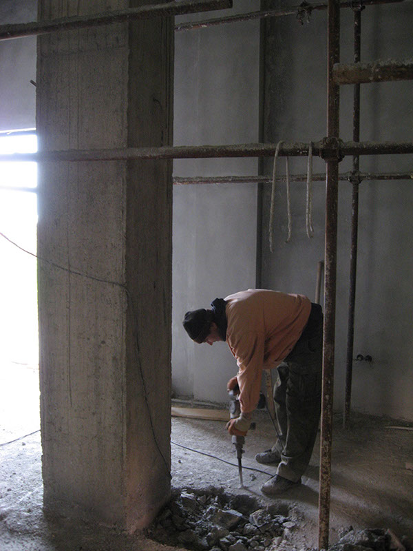 Рад на стубу